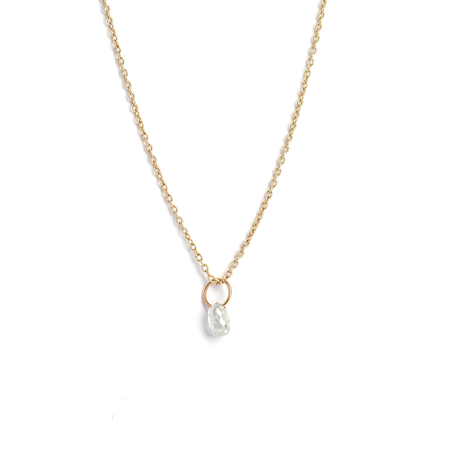 Diamant Briolettevedhæng